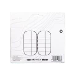 Rückansicht der Verpackung der Camo Lures Finesse Tacklebox