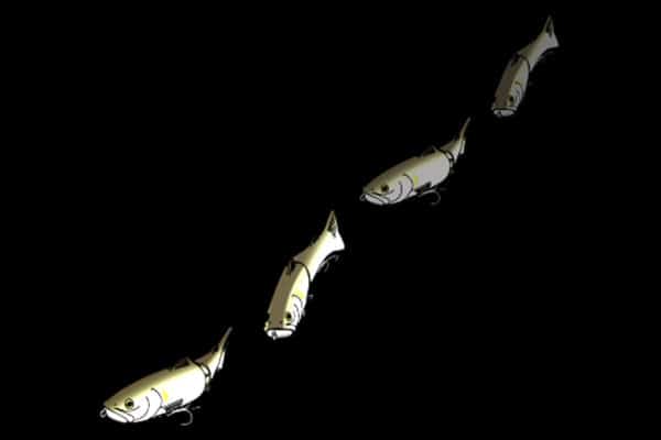 Die Schwimmbewegung des Deps New Slide Swimmer 250 SS