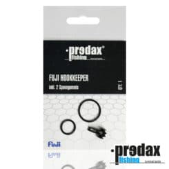 Predax Fuji Hook Keeper schwarz mit 2 Spanngummis in Gr. S und L