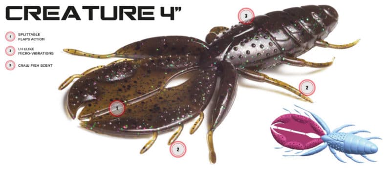 Molix Creature 4" Details