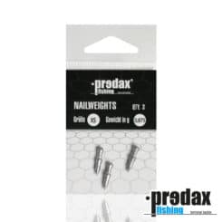 Predax Blei Nailweights - 3 Bleie für Gummiköder Gr. XS