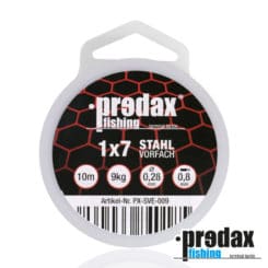 Predax Stahlvorfach 1x7 braun 9kg