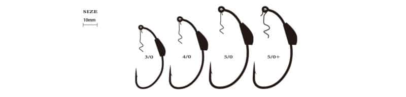 Ryugi Weighted Pierce Offset-Haken Maßstab