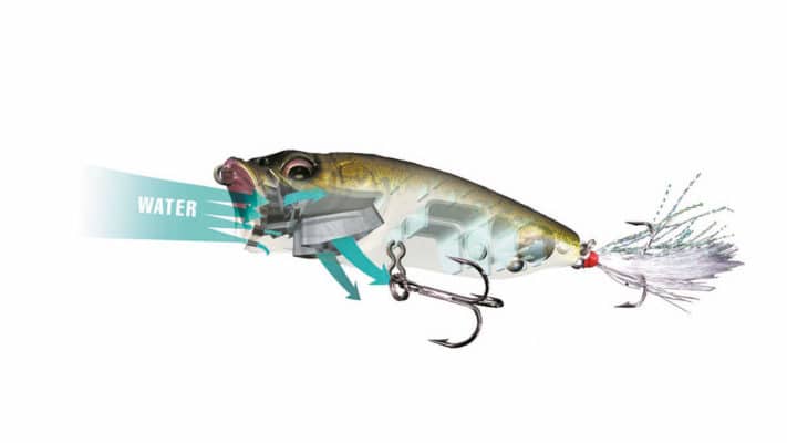 Das neue Kiemensystem des Megabass PopMax