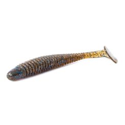 Noike Wobble Shad Cinnamon Blue Flake in 2"