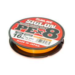 Sunline Siglon PE X 8 Angelschnur in orange